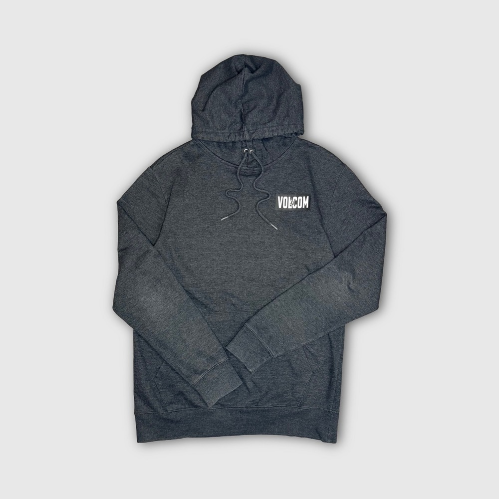 Volcom Graphic Pullover Hoodie - Men's - S - Charcoal Heather